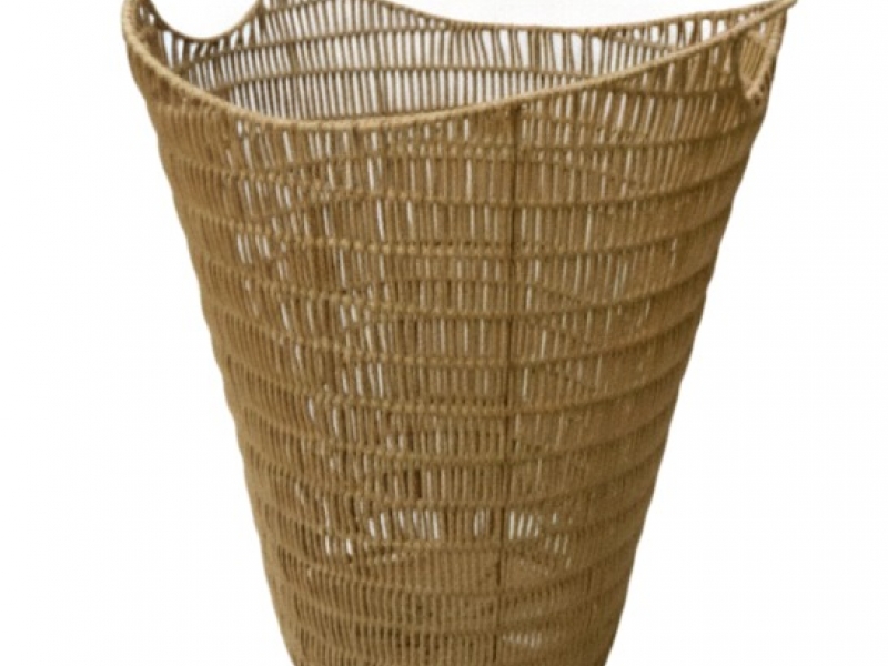 Custom-made Premium Tapered Poly Rattan Laundry Basket